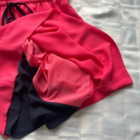 Ann Taylor Loft Factory Pink & Blue Colour Block Dress - Picture 7 of 11